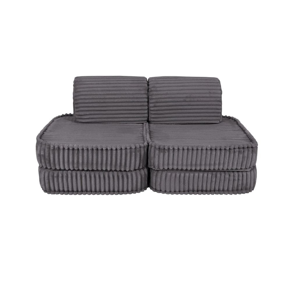 Canapé Modulable Enfant Churros - Gris Jurassic