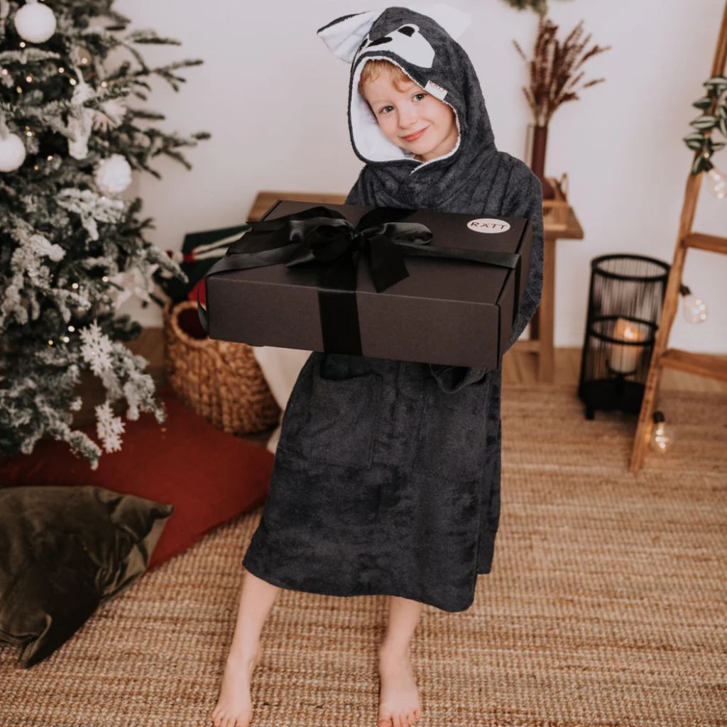 Cape Poncho Wolf Enfant – Douceur & Confort