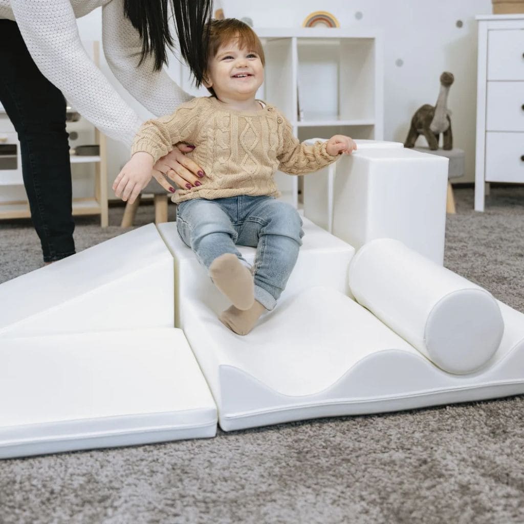 Ensemble de 7 Blocs de Mousse Soft Play- White