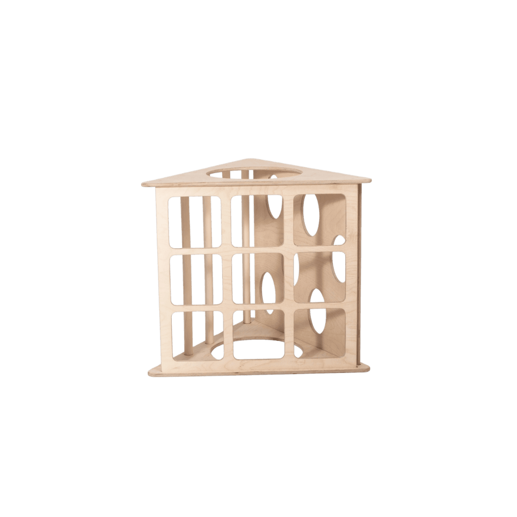 Triangle d'Escalade "Pikler" Compact – Design Scandinave (Bouleau) – Montessori pour enfant – photo 3