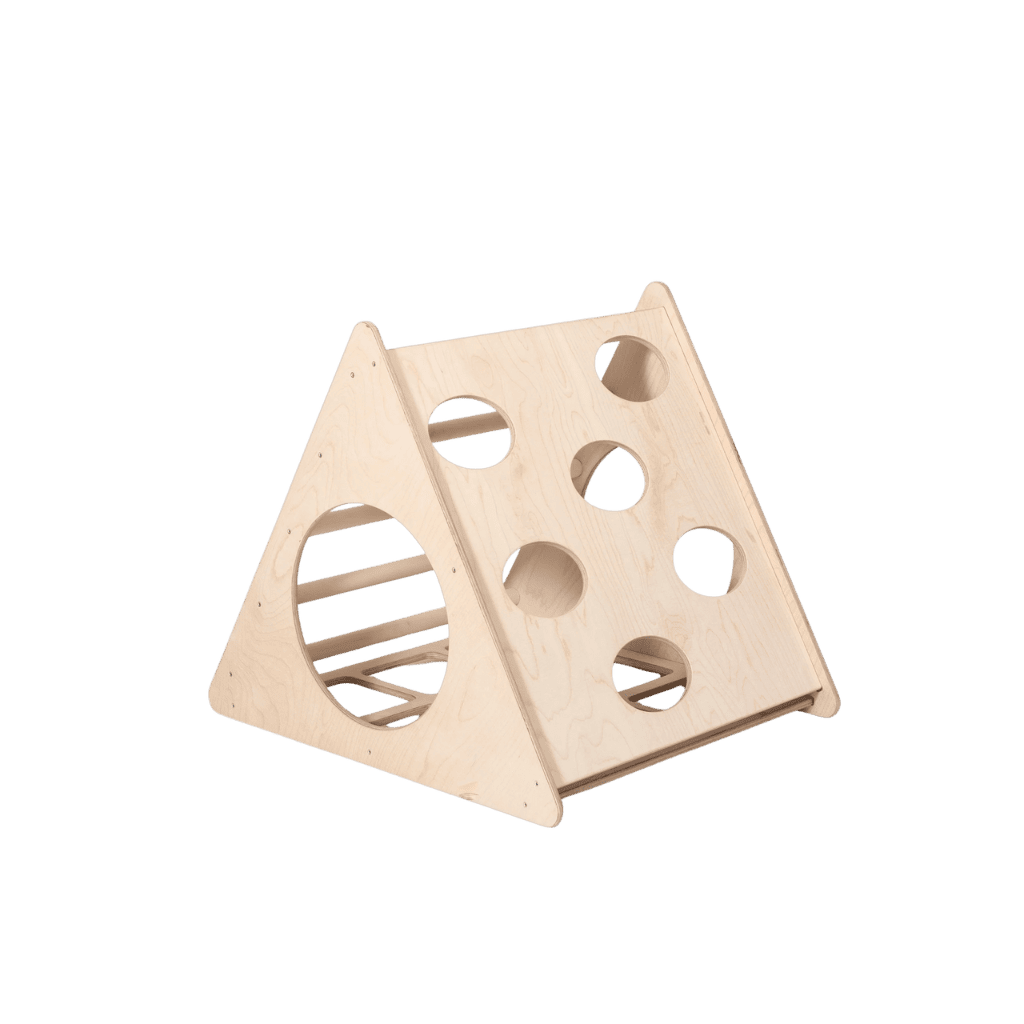Triangle d'Escalade "Pikler" Compact – Design Scandinave (Bouleau) – Montessori pour enfant – photo 2