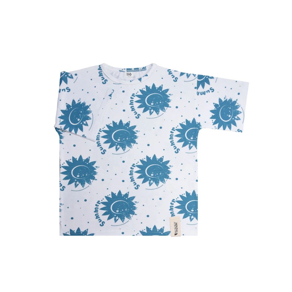 T-shirt Enfant Soleil Bio – Coton Doux & Confort