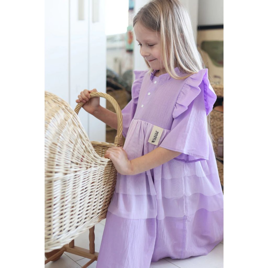 Robe Enfant Sisi – Lilac