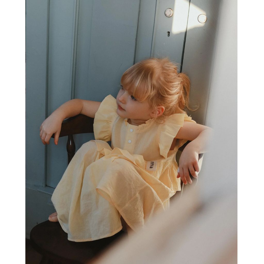 Robe Enfant Sisi – Yellow