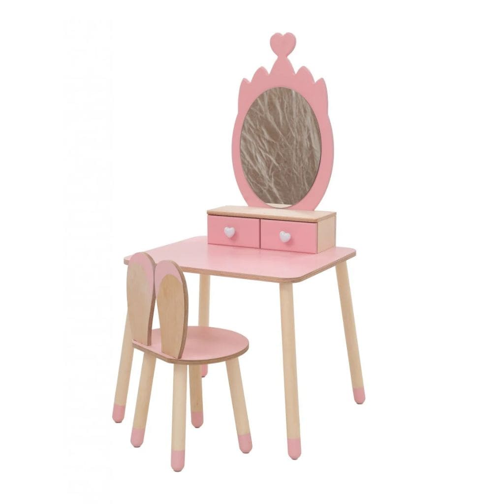 Ma Première Coiffeuse de Princesse – Jouet d'Imitation Couronne