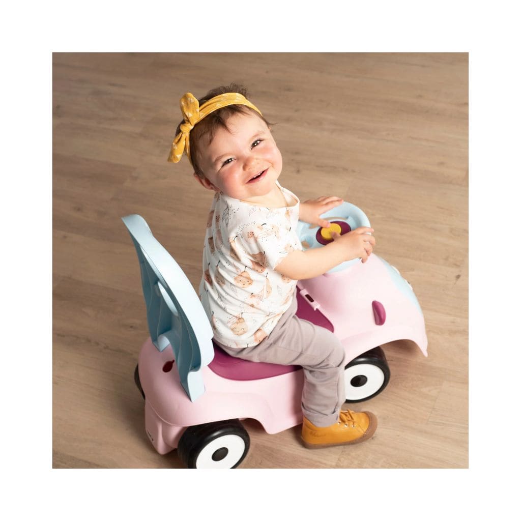 Maestro 3-en-1 Rose – Porteur Évolutif Bébé Luxe