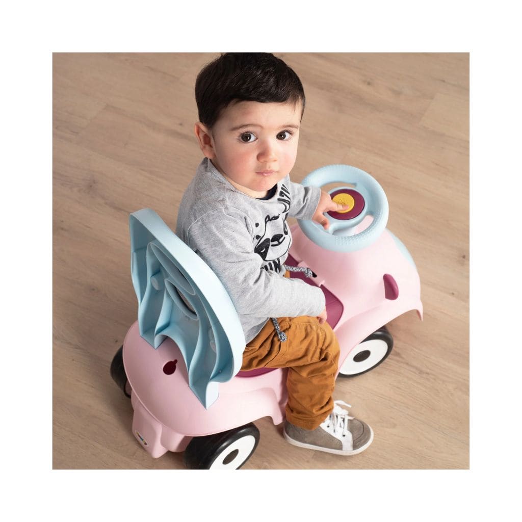Maestro 3-en-1 Rose – Porteur Évolutif Bébé Luxe