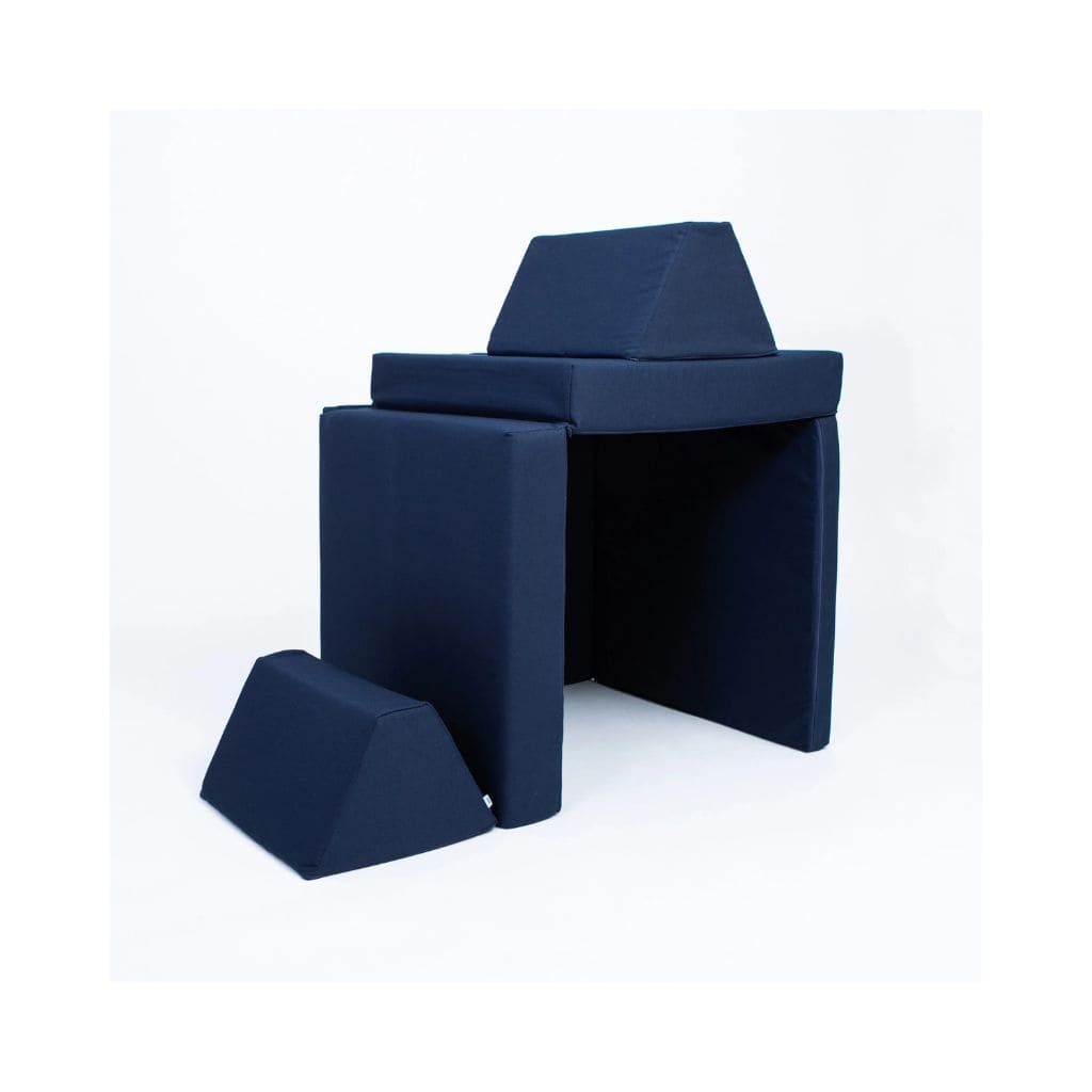 Sofa de jeu Montessori - Bleu Marine