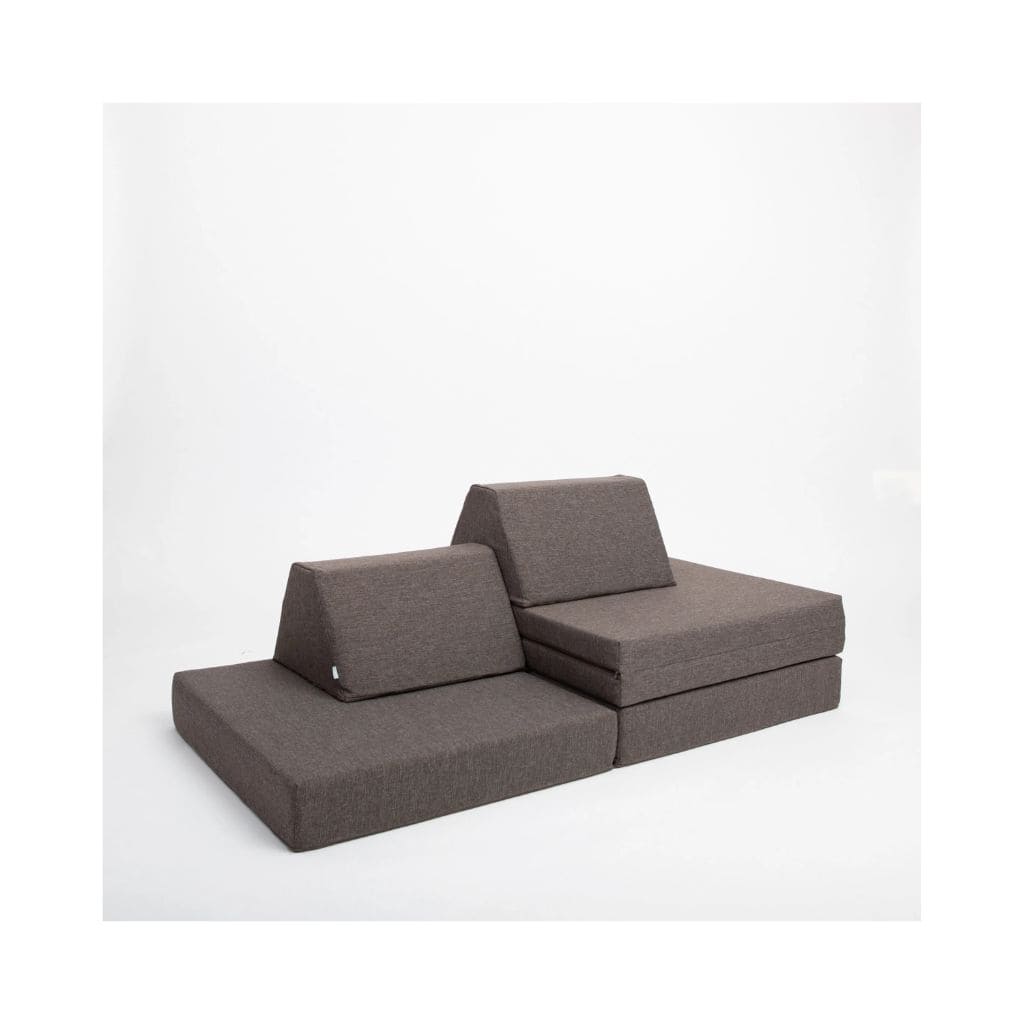 Sofa de jeu Montessori - Brun Foncé