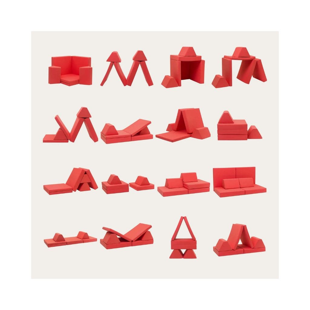 Sofa de jeu Montessori - Coral