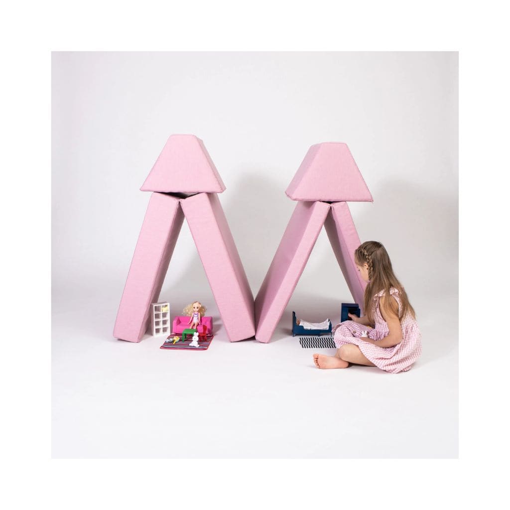 Sofa de jeu Montessori - Rose