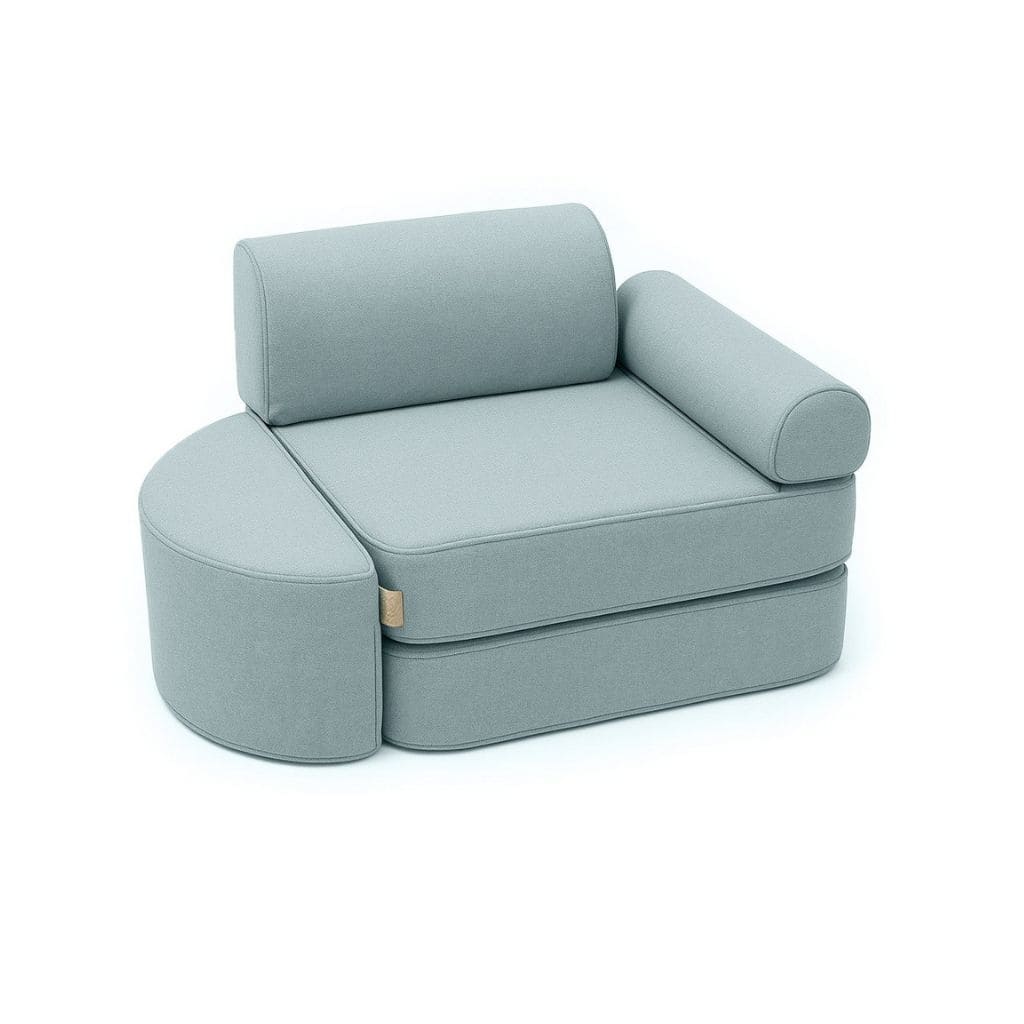 Canapé Outzy Mini Enfant Intérieur/Extérieur - Cloudberry Sky Blue