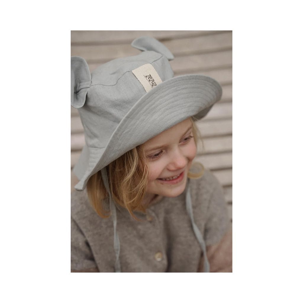 Chapeau Bébé Fantaisie - Oreilles & Gris