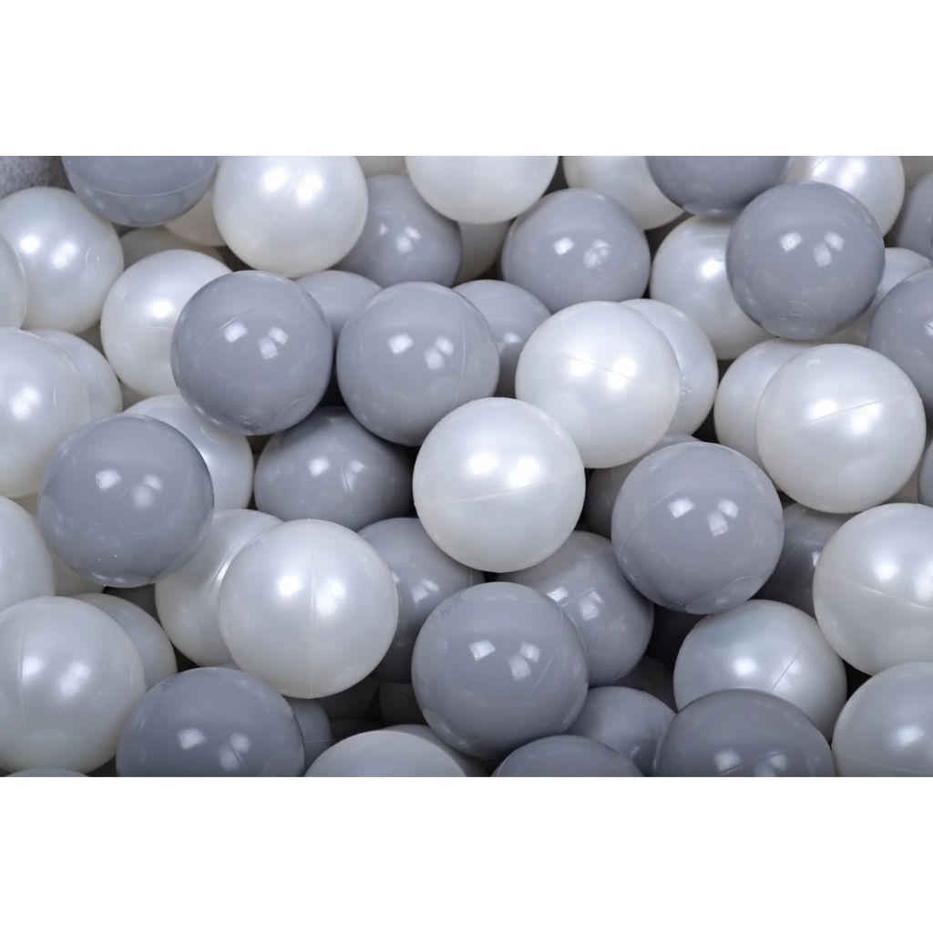 Balles Piscine – Gris / Blanc nacré