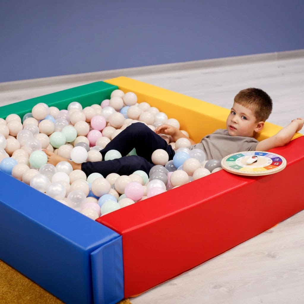 Piscine à Balles Montessori Confort - Multicolor