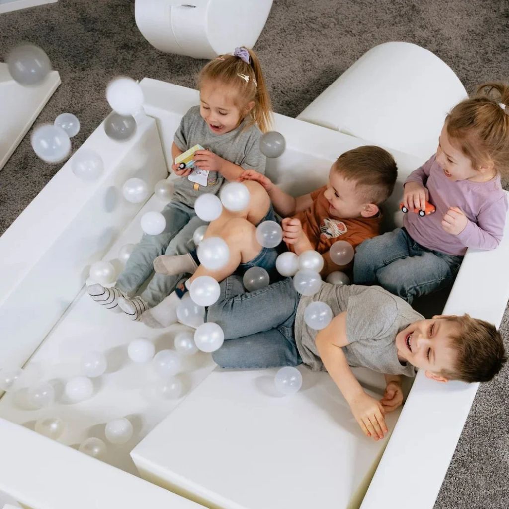 Balles Piscine à Boules Blanches – Lot de 500
