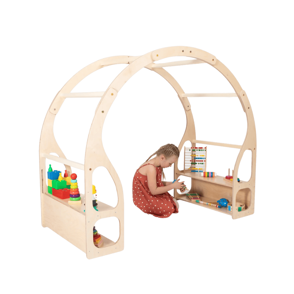 Play Stand Montessori en Bois