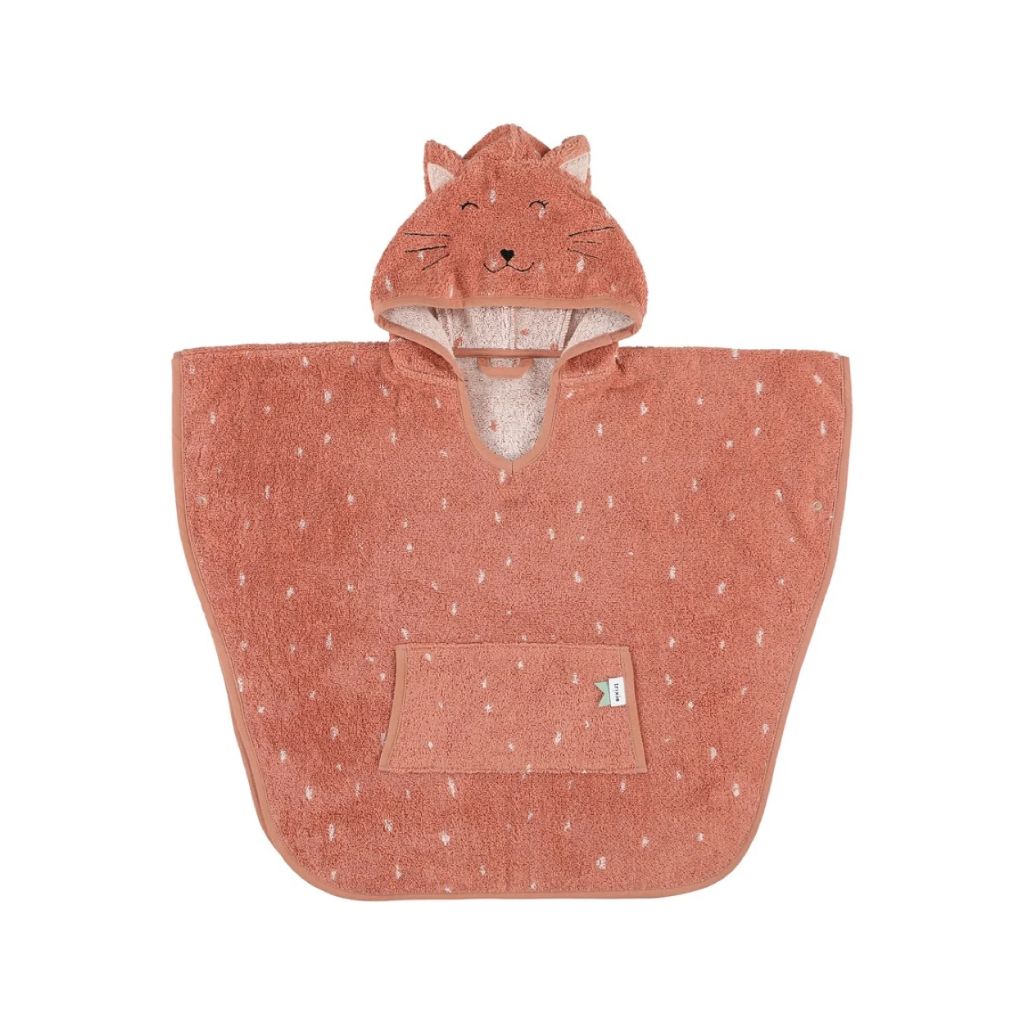 Poncho de Bain Enfant à Capuche - Mrs. Cat