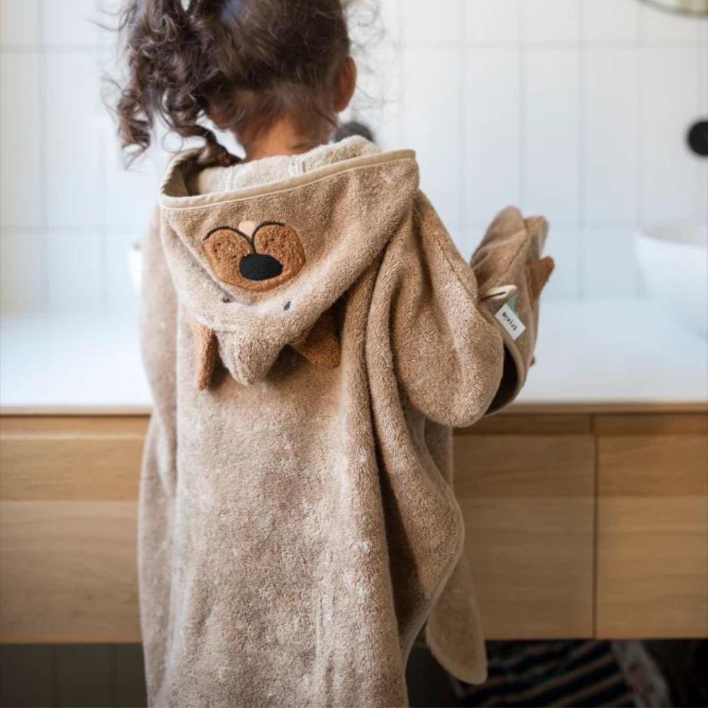 Poncho de Bain Enfant à Capuche - Mr. Dog
