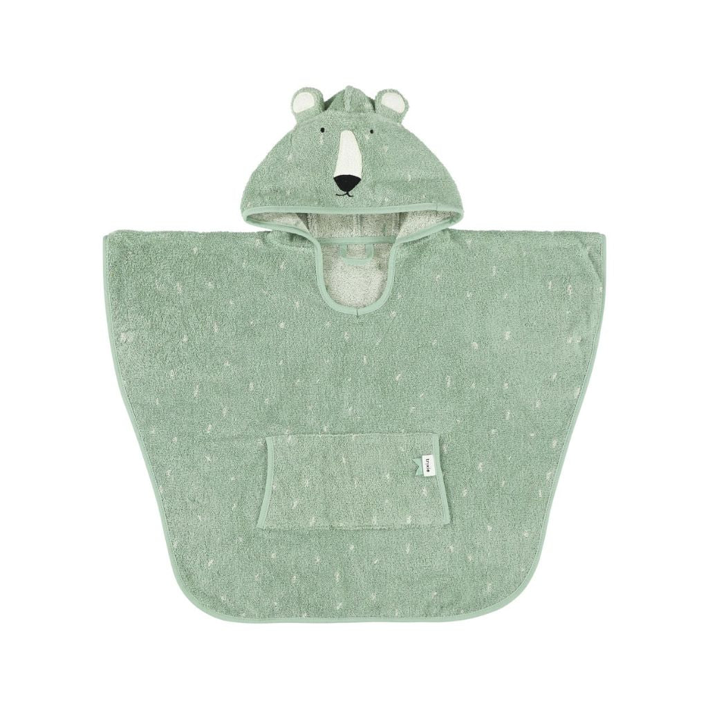 Poncho de Bain Enfant à Capuche - Mr. Polar Bear