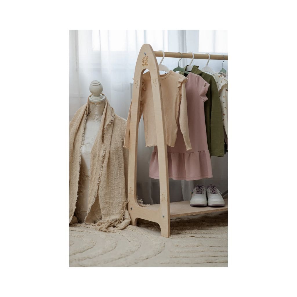 Portant Vêtements Enfant Design - Bois Grand