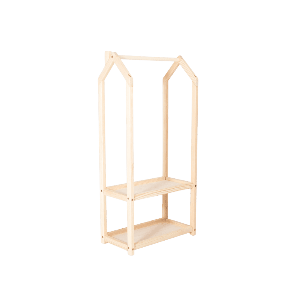 Portant à Vêtements en Forme de Maison