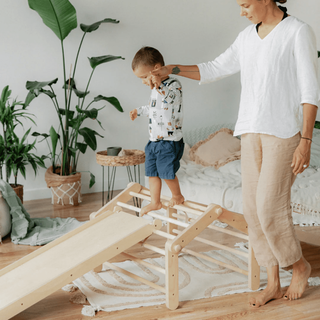 Rampe de Glisse et d'Escalade – Montessori pour enfant – photo 2