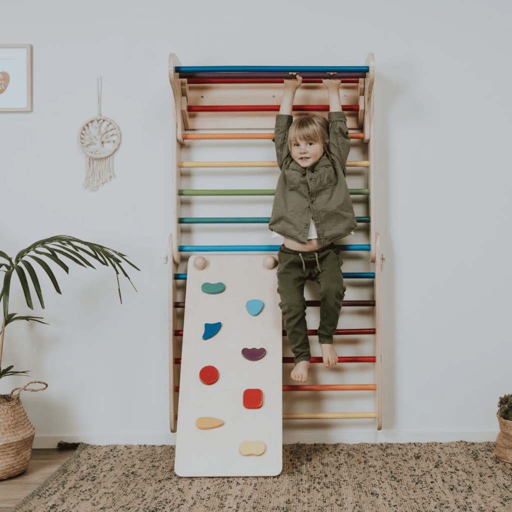 Rampe pour le Triangle Pikler et le Mur Suédois – Montessori pour enfant – photo 13