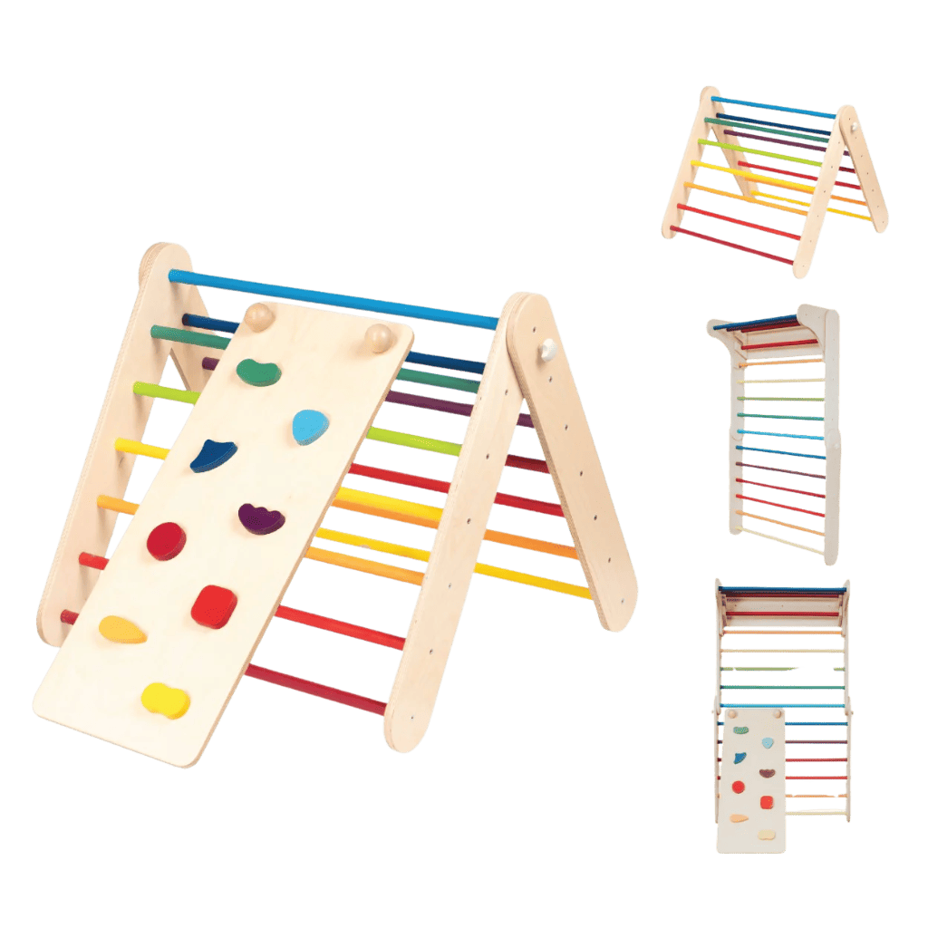Rampe pour le Triangle Pikler et le Mur Suédois – Montessori pour enfant – photo 14