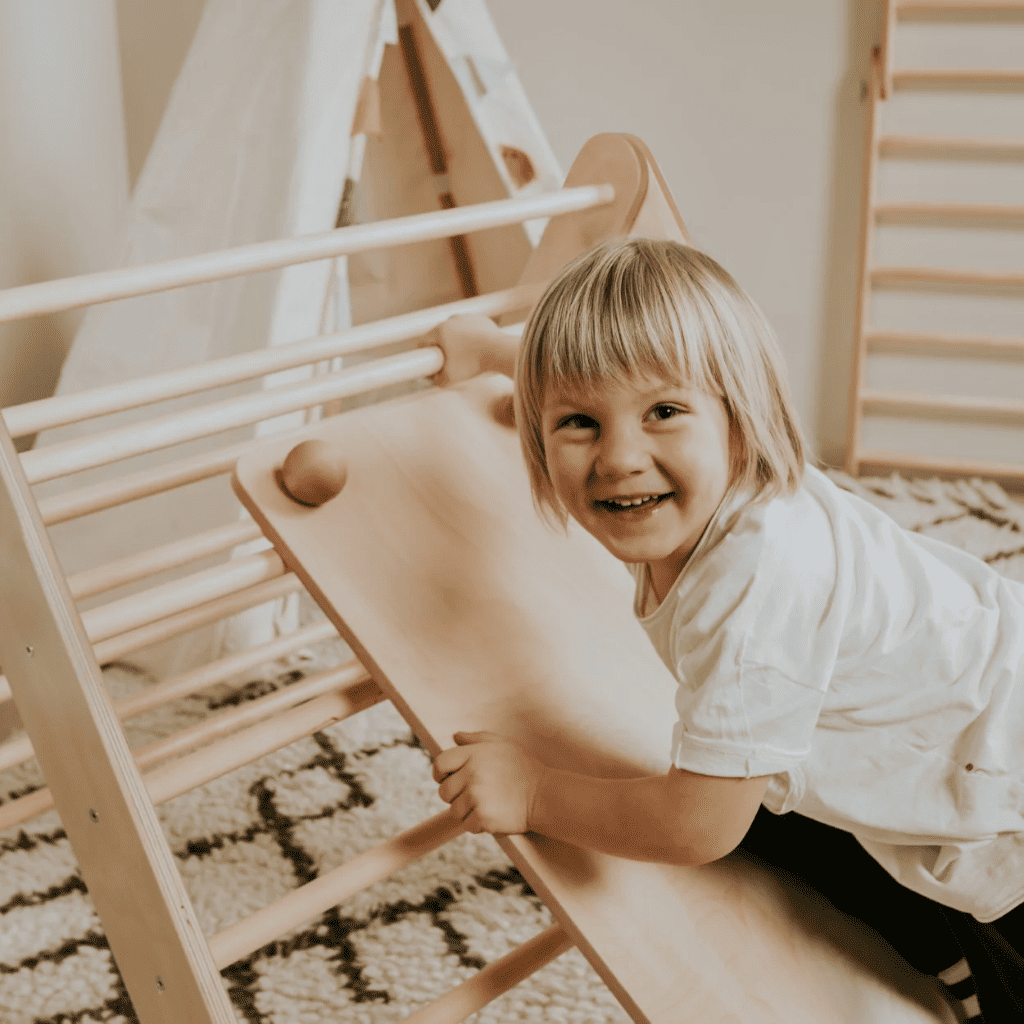 Rampe pour le Triangle Pikler et le Mur Suédois – Montessori pour enfant – photo 1