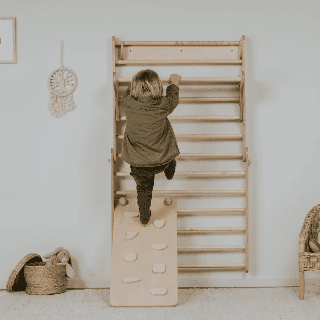 Rampe pour le Triangle Pikler et le Mur Suédois – Montessori pour enfant – photo 7