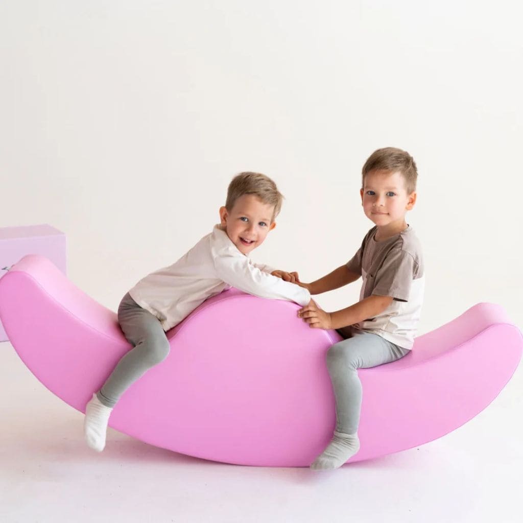 Rocker Duo Enfant en Mousse - Pink