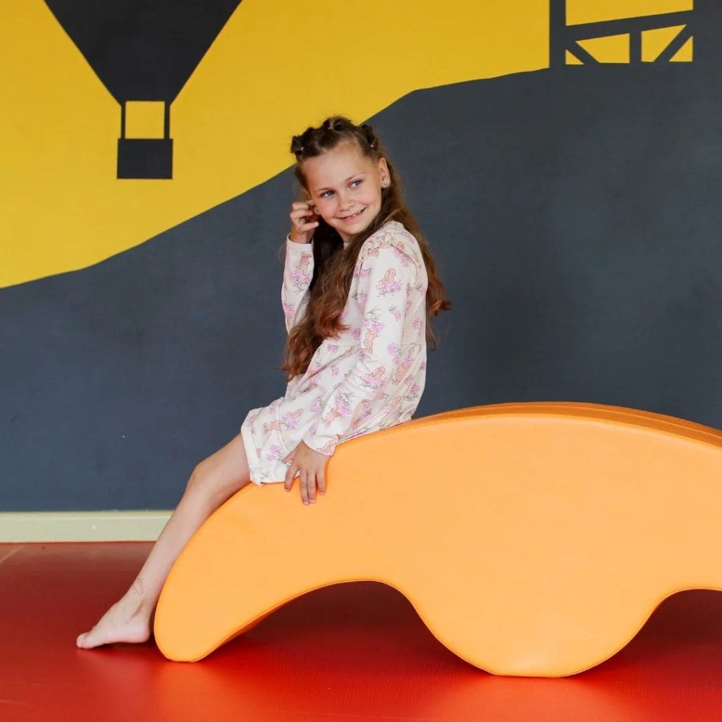 Rocker Duo Enfant en Mousse - Blanc