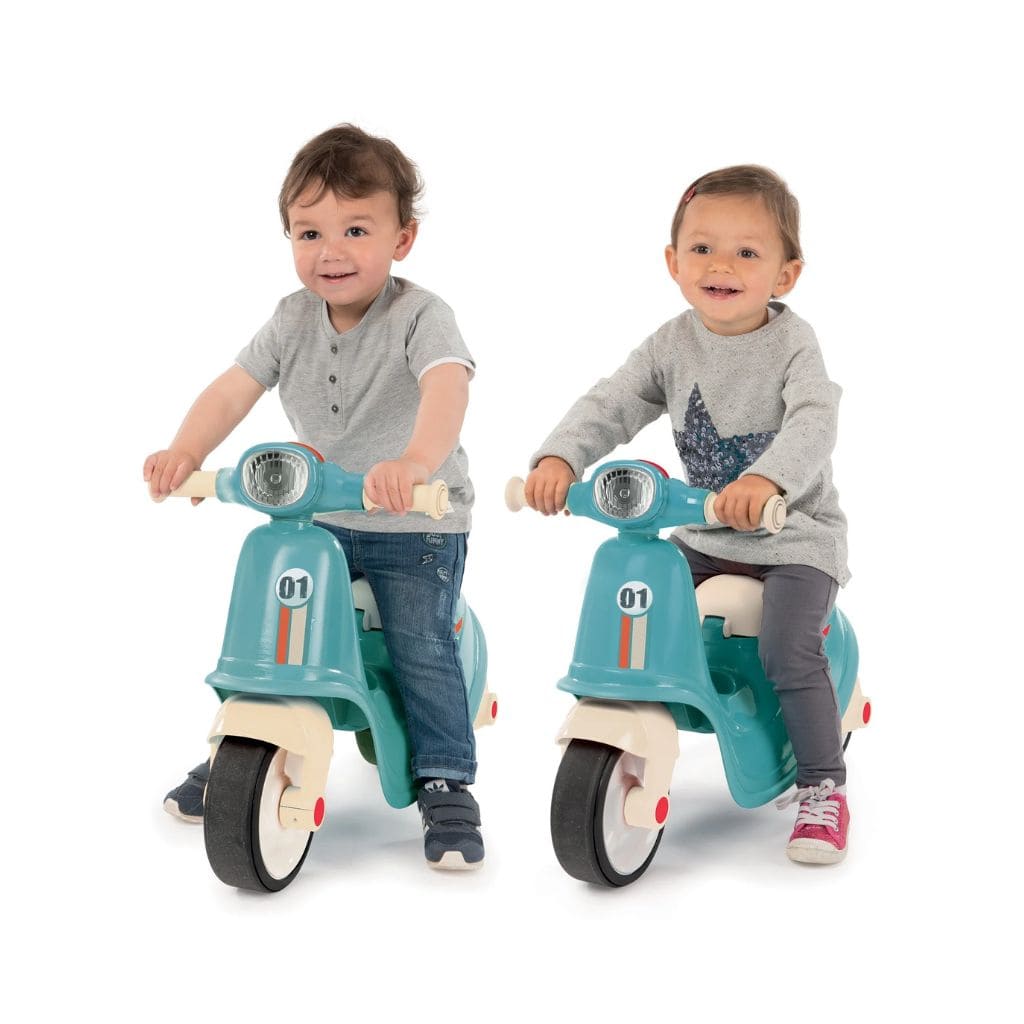Scooter Vintage Bleu pour Enfants