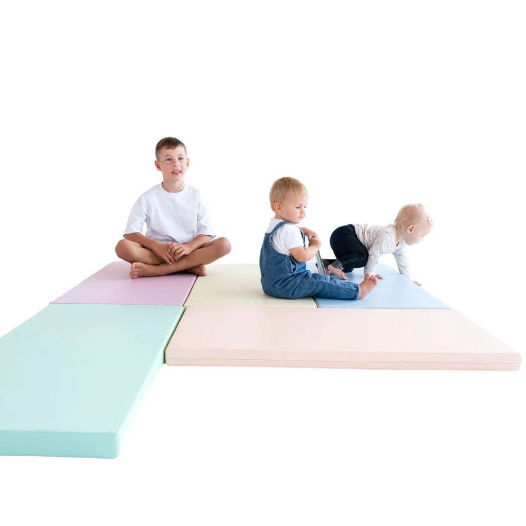 Tapis Évolutif Sécurité & Confort – Lot de 5 Pastel