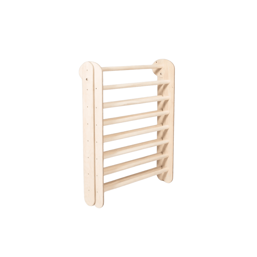 Triangle d'Escalade Pliable "Pikler" – Ajustable (2 Niveaux) – Montessori pour enfant – photo 6