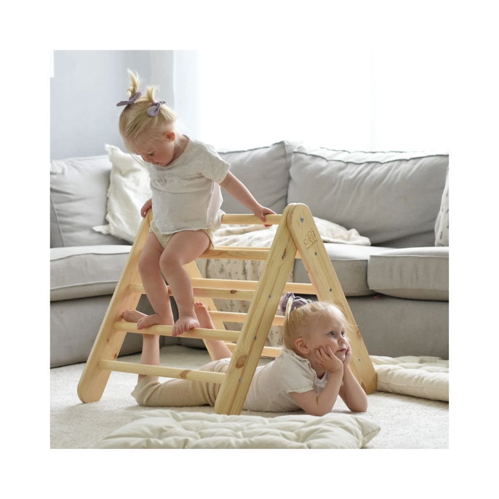 Triangle d’Escalade Pikler Bois – Jeu Montessori Haut de Gamme