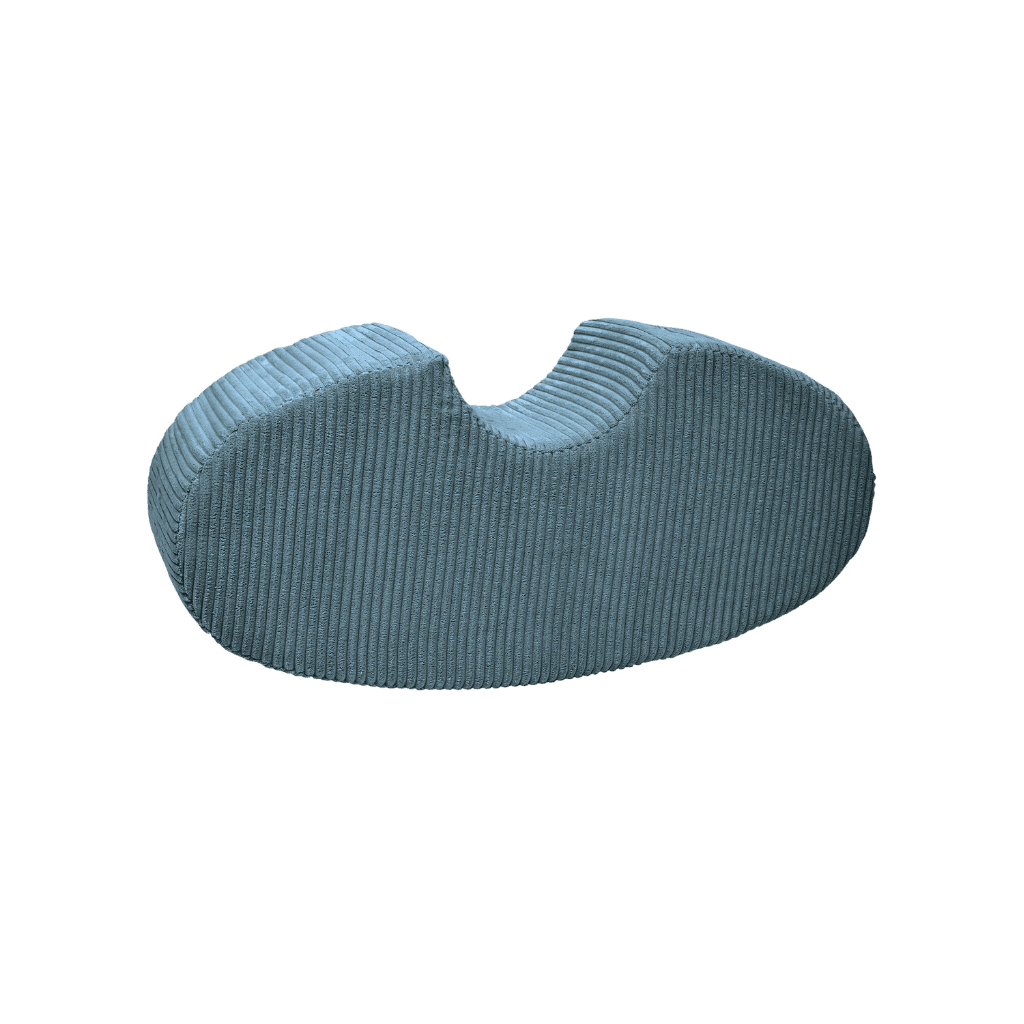 Bean Shape - Velvet Turquoise en | Motricidade Tinitto – Fabrication européenne