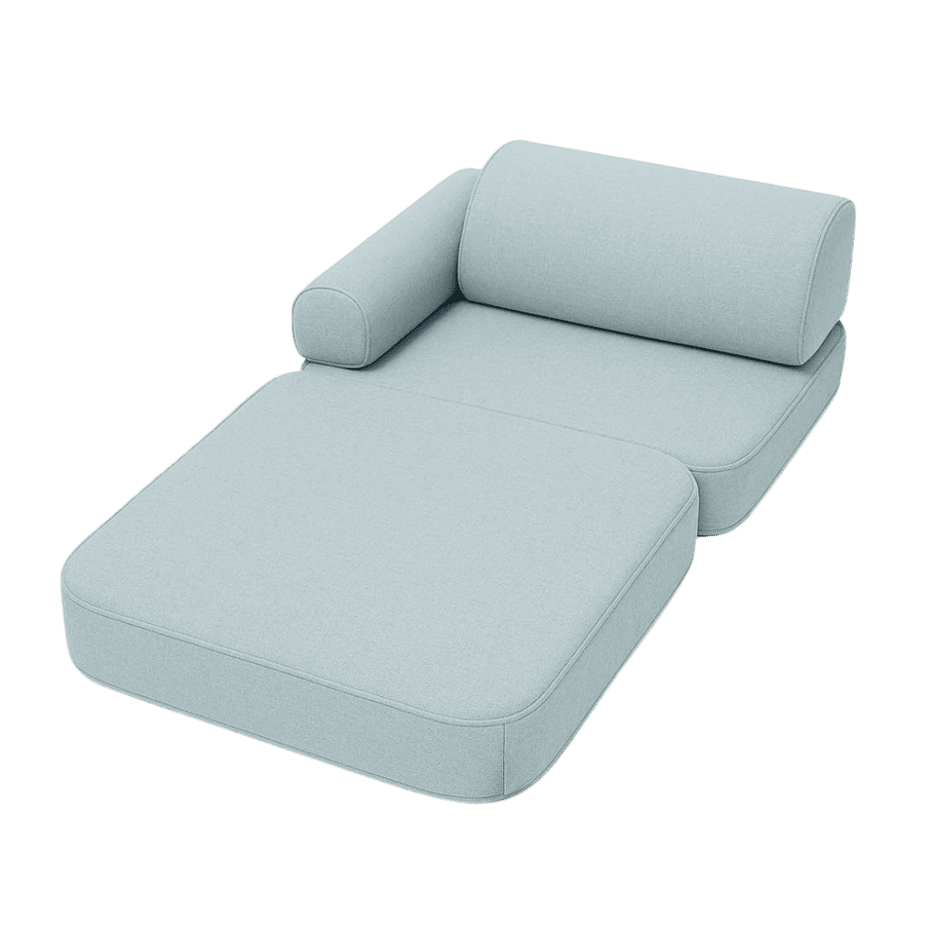 Canapé Extérieur & Intérieur Outzy en Velours Cotele Taupe Fonce | Decoração Tinitto – Fabrication européenne