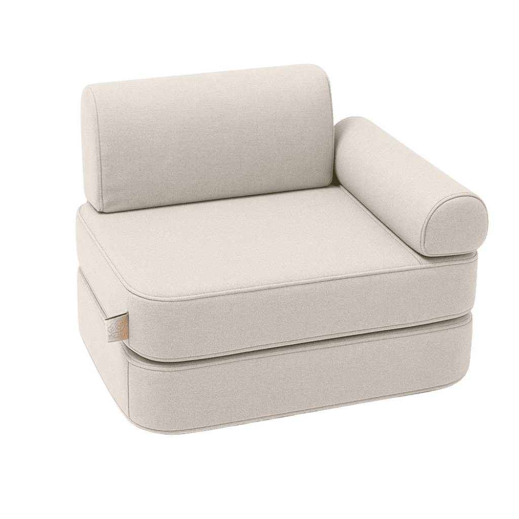 Canapé Extérieur & Intérieur Outzy en Velours Cotele Taupe Fonce | Decoração Tinitto – Fabrication européenne