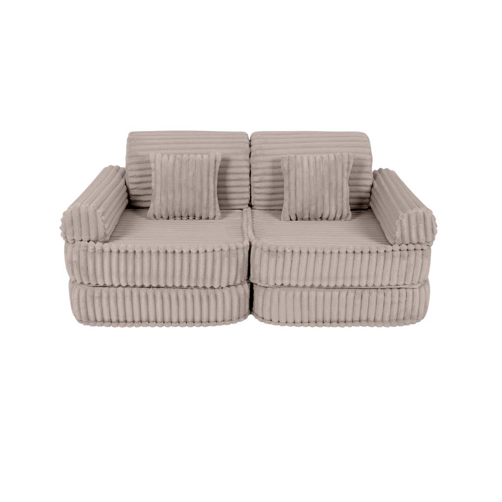 Canapé Medium Modular Sofa for Kids - Churros Beige en | Decoração Tinitto – Fabrication européenne