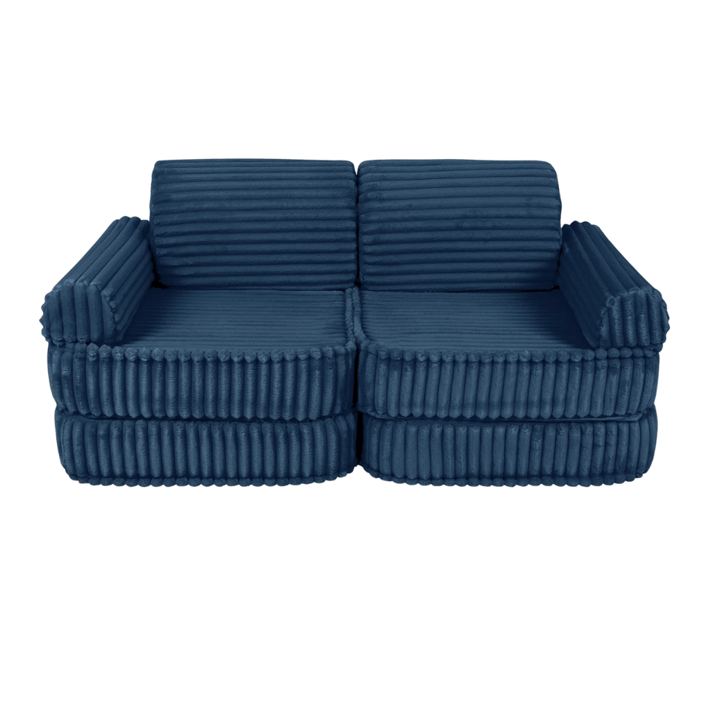 Canapé Medium Modular Sofa for Kids - Churros Blue en | Decoração Tinitto – Fabrication européenne