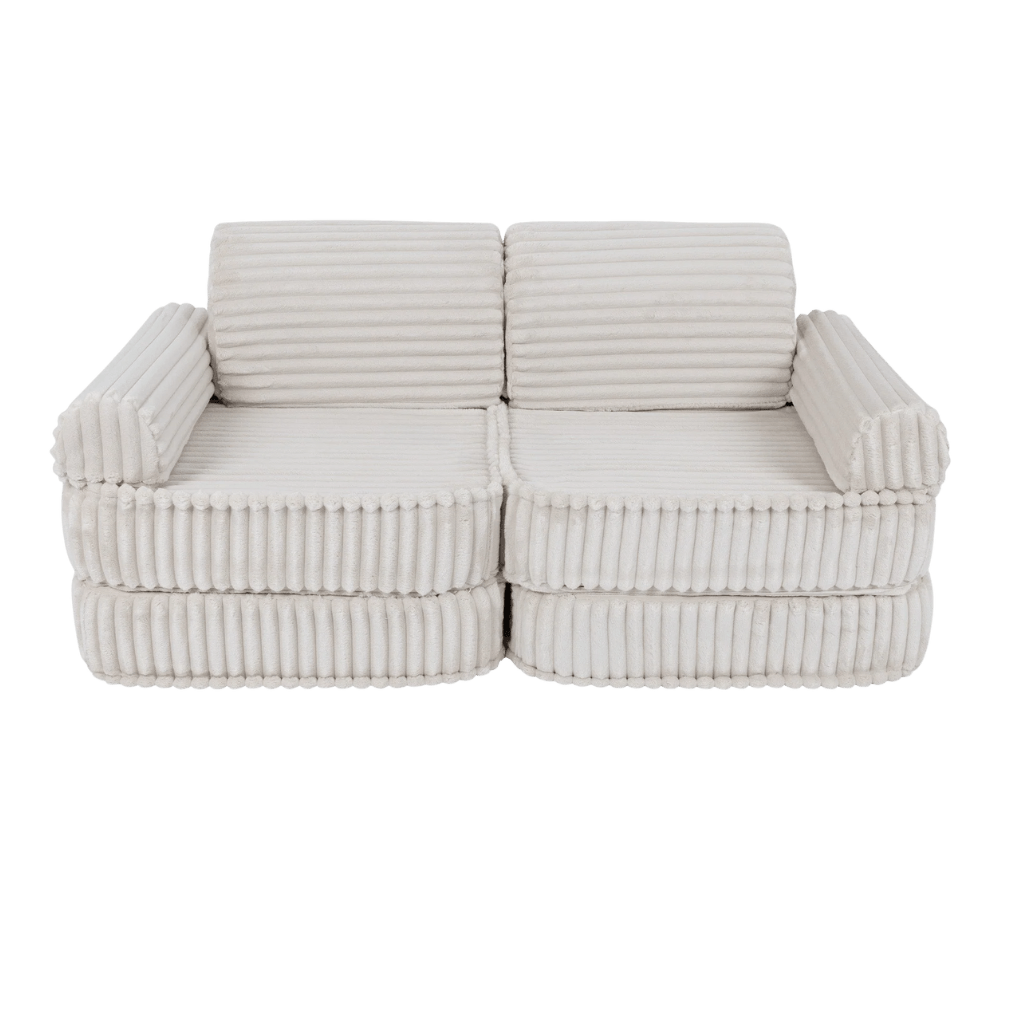 Canapé Medium Modular Sofa for Kids - Churros White en | Decoração Tinitto – Fabrication européenne