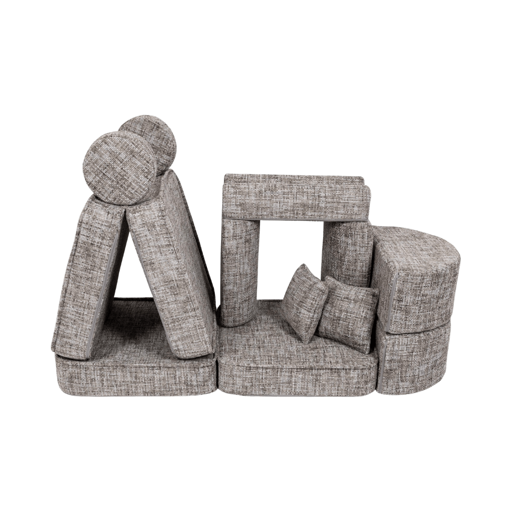 Canapé Modulable Moyen pour Enfants - Tangle Moon Grey en | Decoração Tinitto – Fabrication européenne