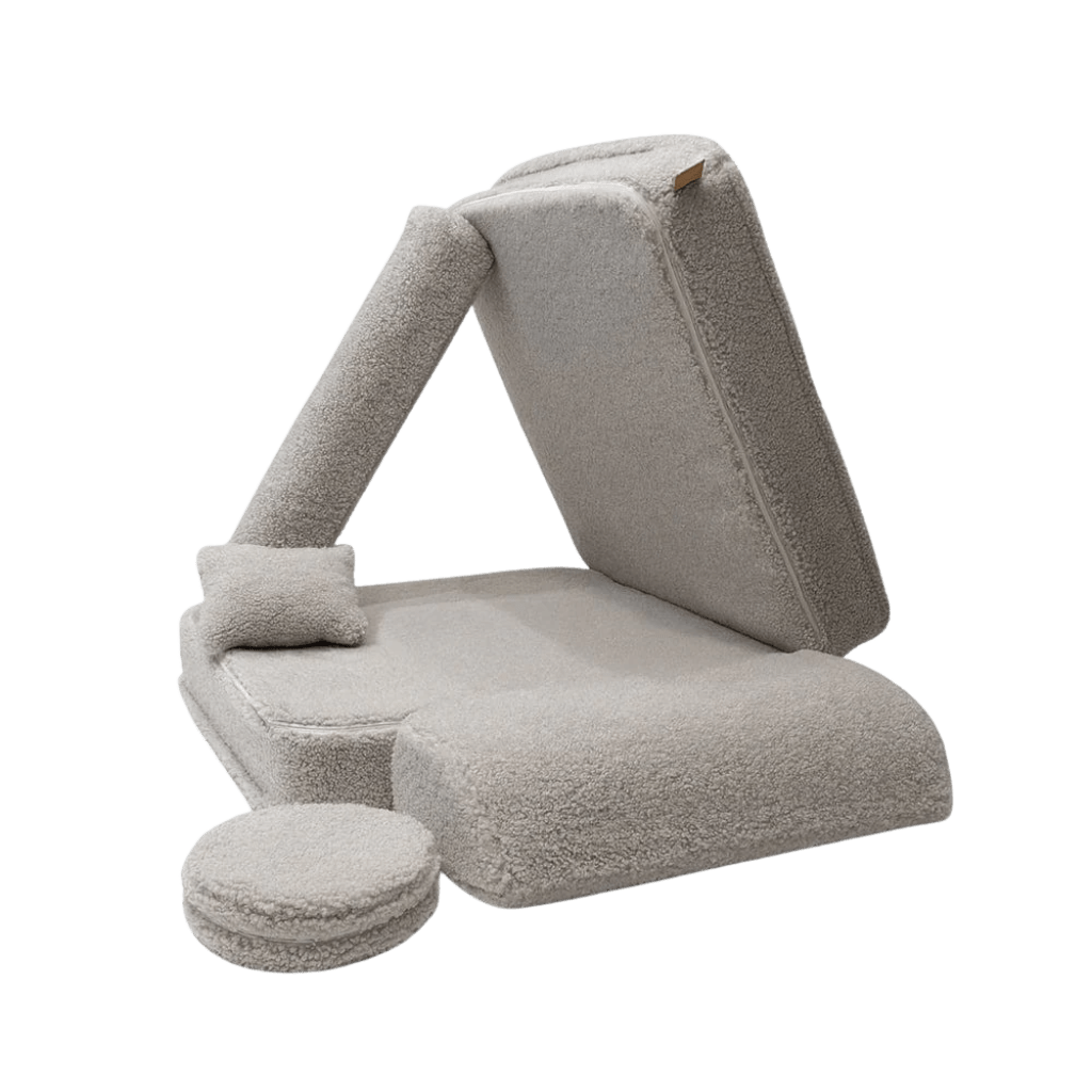 Chaise Enfant Modulaire 5 éléments - Light Gray en | Decoração Tinitto – Fabrication européenne