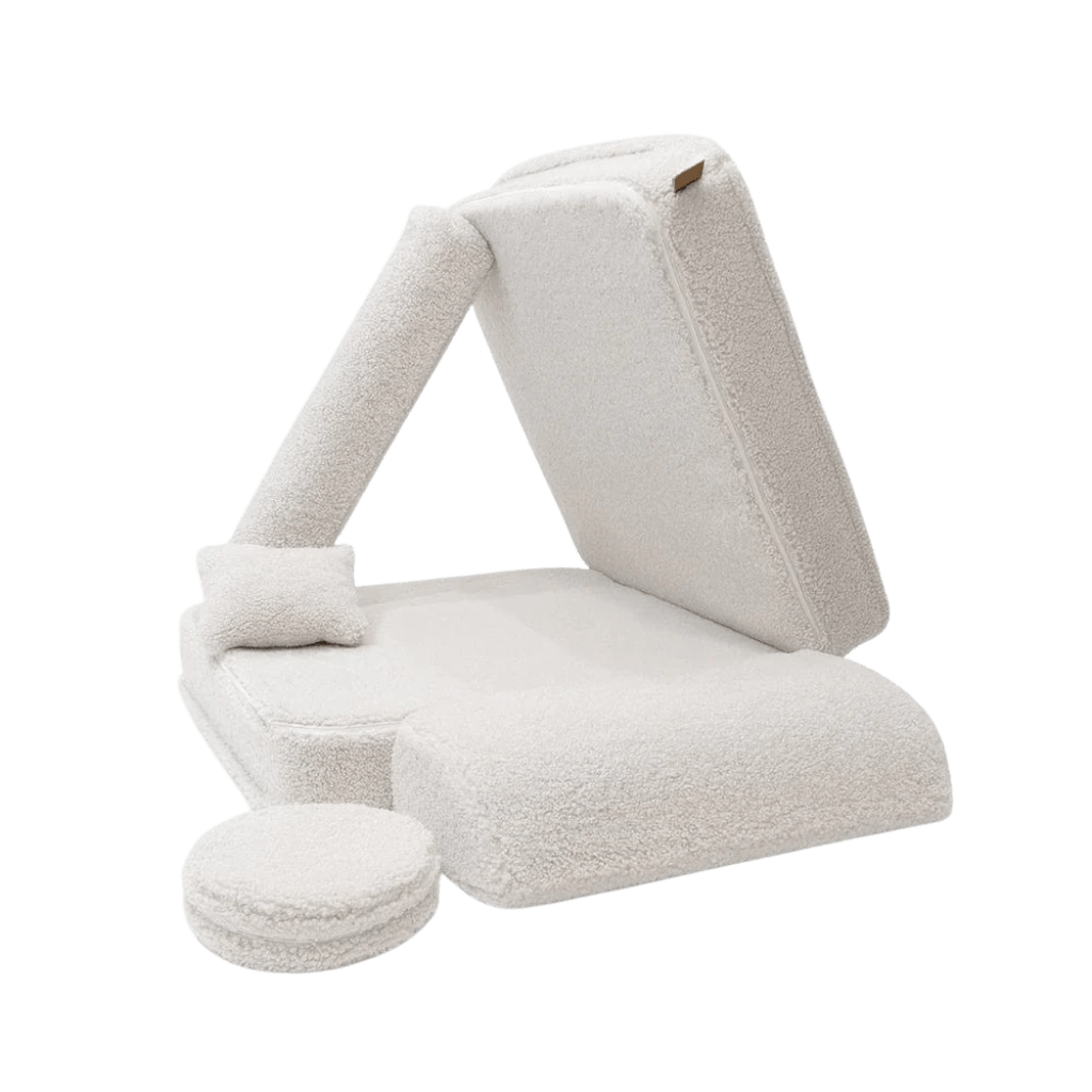Chaise Enfant Modulaire 5 éléments - White en | Decoração Tinitto – Fabrication européenne