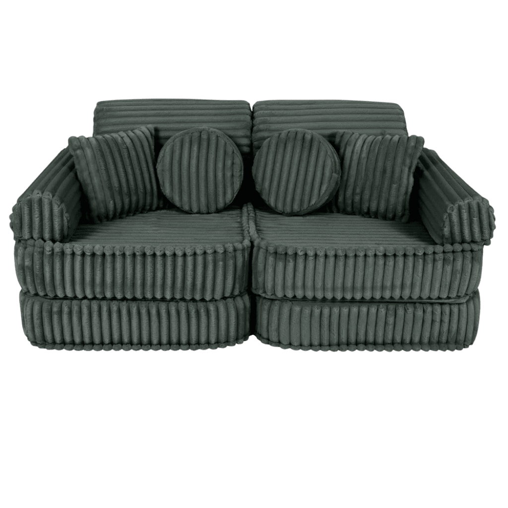 Coccolo - Canapé Modulable Enfant Premium en ForestGreen | Decoração Tinitto – Fabrication européenne