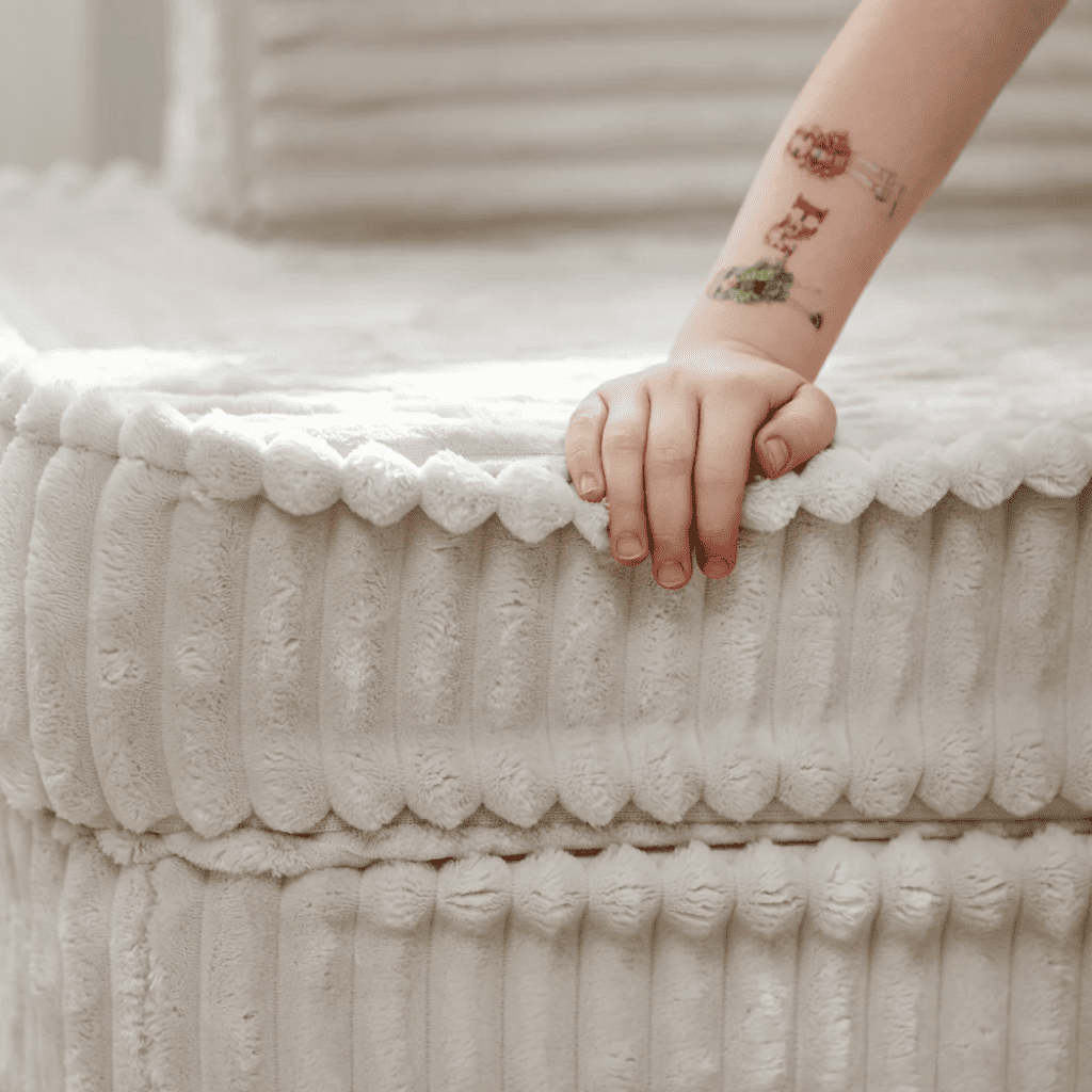 Coccolo - Canapé Modulable Enfant Premium en RosyBrown | Decoração Tinitto – Fabrication européenne