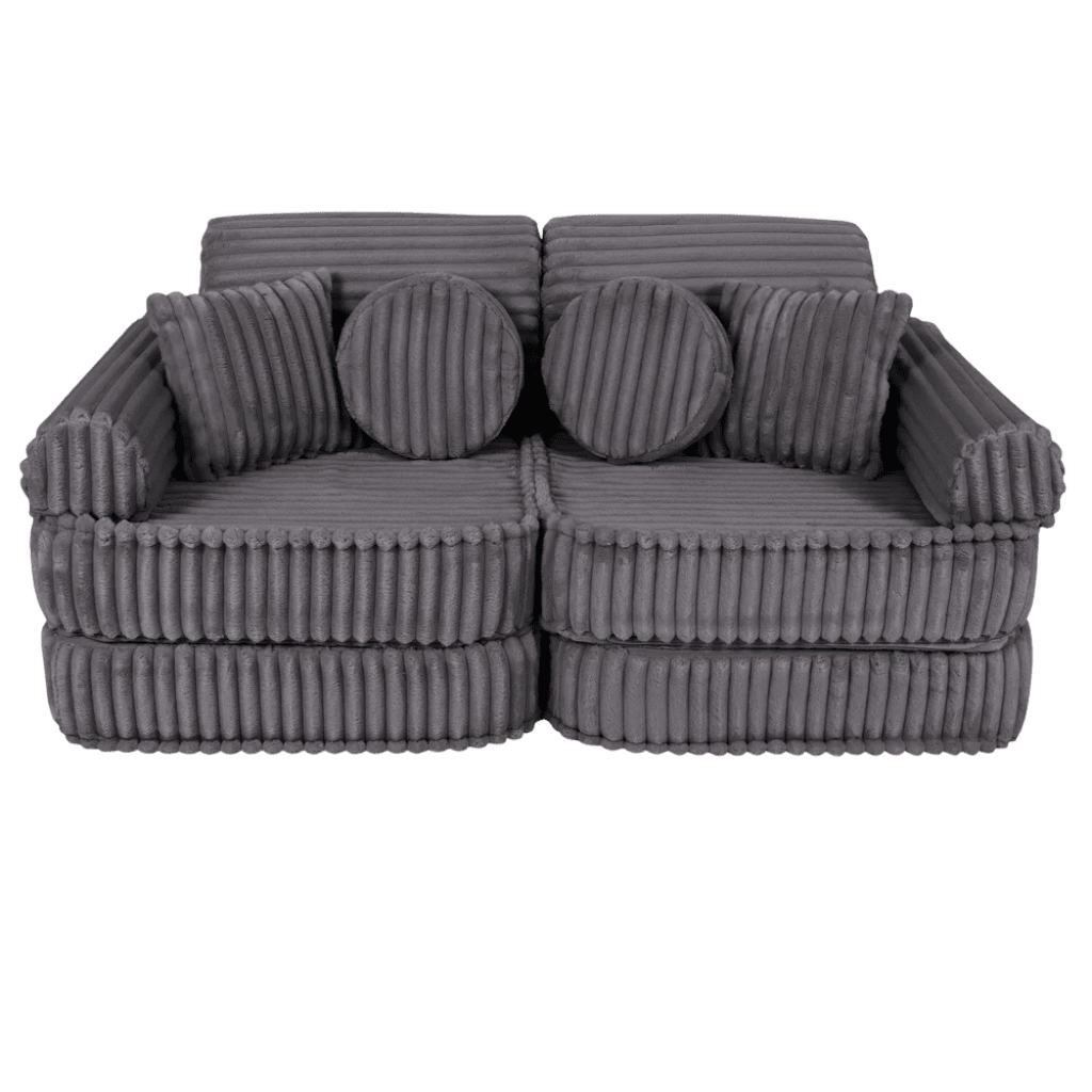 Coccolo - Canapé Modulable Enfant Premium en RosyBrown | Decoração Tinitto – Fabrication européenne