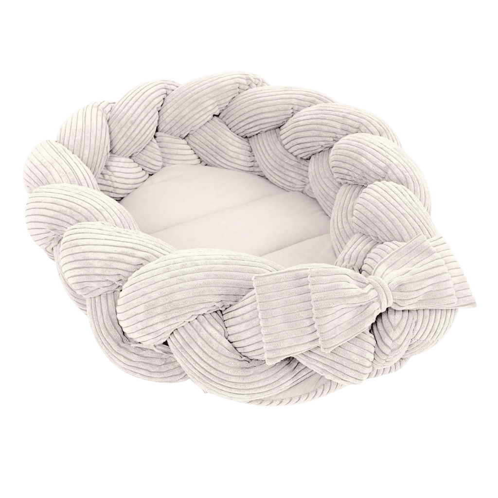 Cocon Bébé Évolutif avec Tresse Amovible - Ecru en | Conforto Tinitto – Fabrication européenne